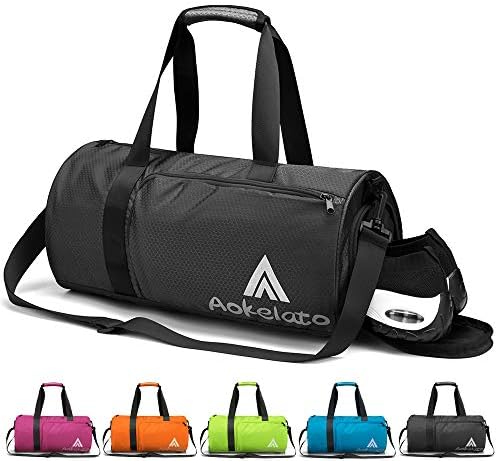 Sports Gym Bag, Travel Duffel bag with Wet Pocket & Shoes Compartment for men women 1 Sports Gym Bag, Travel Duffel bag with Wet Pocket & Shoes Compartment for men women