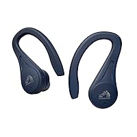 Victor HA-EC25T 完全ワイヤレスイヤホン 耳かけ式 本体質量6.9g(片耳) 最大30時間再生 防水仕様 Bluetooth Ver5.1対応 スポーツ向け ブルー HA-EC25T-A