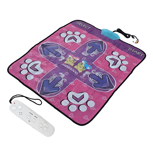 Pilipane Dance Mat, for 3 4 5 6 7 8 9 10 Year Old Girls Birthday Gifts, Dance Pad with LED Lights, Built in Music, HD AV Interface, Dance Game Toy Kids Girls Boys Birthday