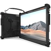 MobileDemand Ultra Rugged Standard Case for Microsoft Surface Pro 9 &ndash; Also Work with Surface Pro 10 &ndash; Heavy Duty Tablet Case &ndash; Briefcase Handle, Hand Strap, Keyboard Compatible, Fully Protective Case