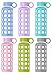 purifyou Premium Glass Water Bottle with Non-Slip Silicone Sleeve and Stainless Steel Lid Insert, 12 / 22 / 32 oz