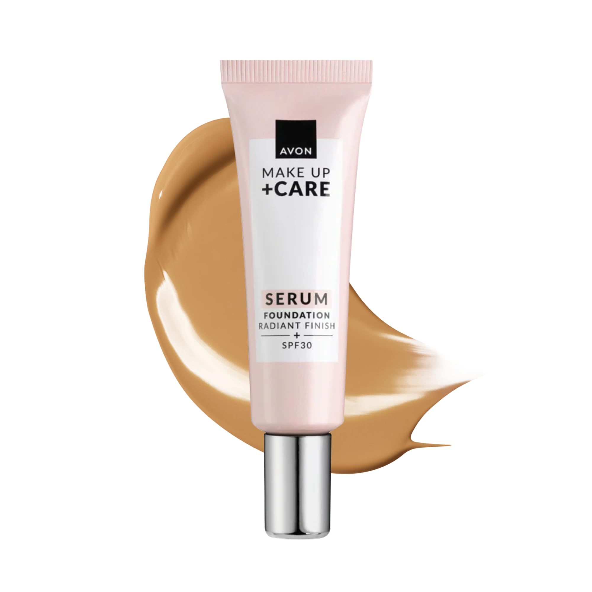 Avon Serum Foundation 30ml, SPF 30, Serum Infused Formula for Light-Medium Coverage, Locks in Moisture, Cruelty Free, Medium Beige — image 1