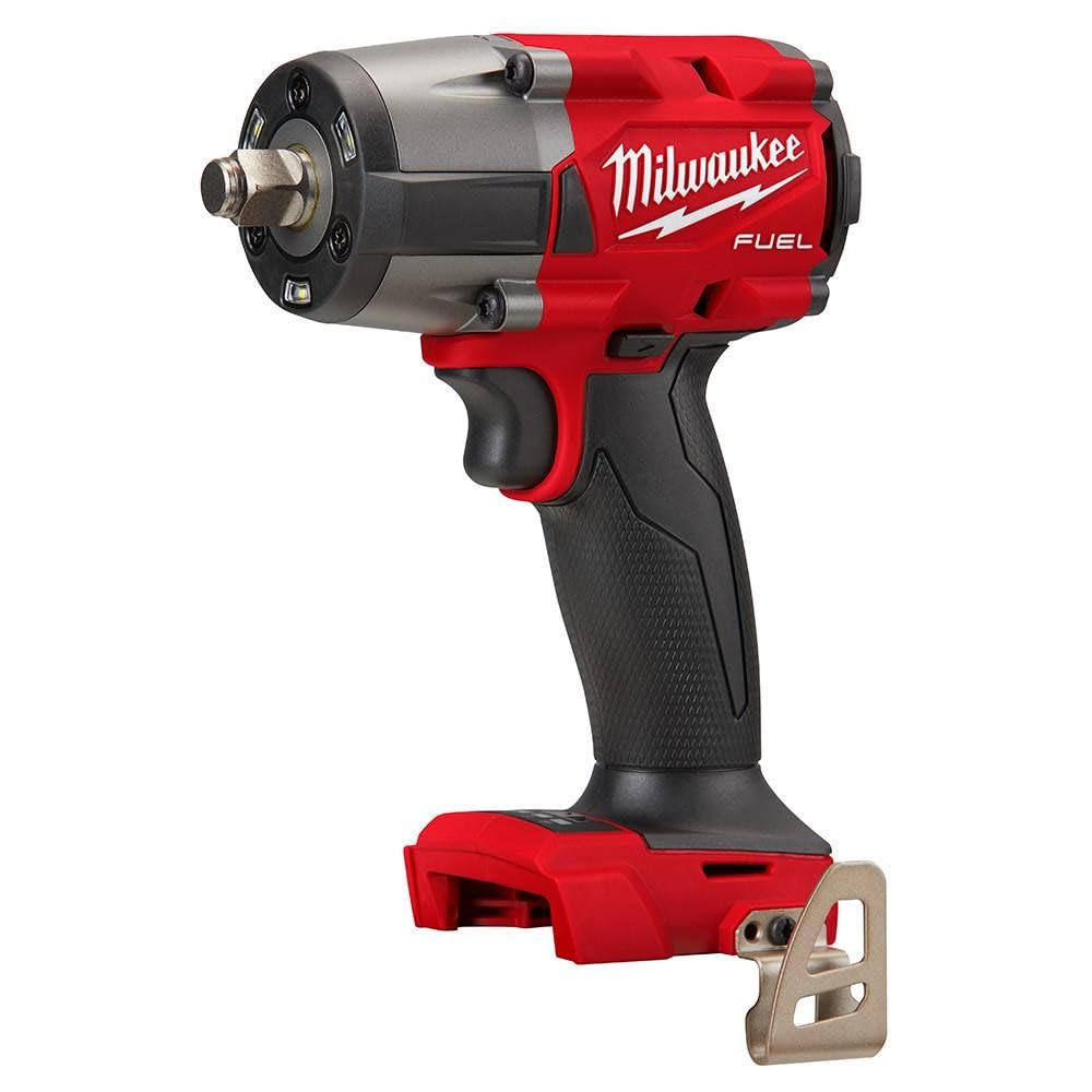 Milwaukee 2962-20 M18 18V Fuel Llave de impacto de torque medio de 1/2 con anillo de fricción