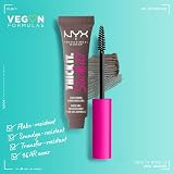NYX Thick It. Stick It! Ultra Buildable Brow Mascara Cool Ash Brown 16H view 2