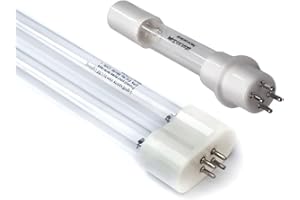 LSE Lighting LSK07403H-16/5 Combo 16" UV-C and 5" Oxidation UV Lamp Compatible with PremierOne | High Performance Replacement Bulb | Designed in USA
