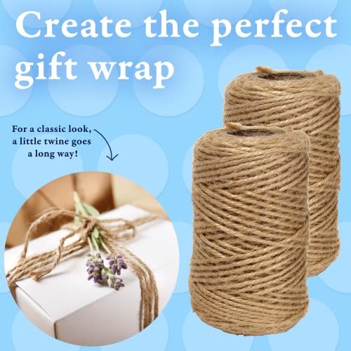 BeCraftee Jute Twine Hemp Twine String, Twine for Crafts, Jute Rope