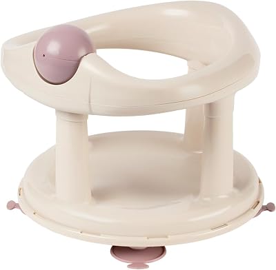 Bebeconfort Swivel Bath Seat 6-12m Max 10 kg Beige Ergonomic