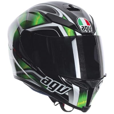 Buy AGV K5 S Helmet - Hurricane 2.0 Small BlackGreen Online in Vietnam.  B016U6JSAU