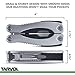 14 in 1 MultiTool (HARDENED STEEL) Multi Purpose Pliers, Knife, Ruler, Cable Cutter, Needle Nose Pliers, Saw, File, Screwdrivers, and More! Carry Case Included!