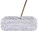 Tidy Tools Commercial Dust Mop & Floor Sweeper, 24 in. Dust Mop for Hardwood Floors, Cotton Reusable Dust Mop Head, Wooden Broom Handle, Industrial Dry Mop for Floor Cleaning & Janitorial Supplies…