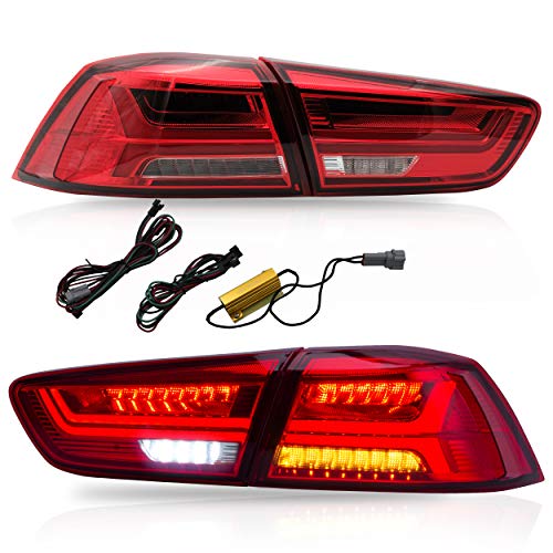 VLAND Tail lights Fit for Mitsubishi Lancer EVO X 20082020,Tail Lamp