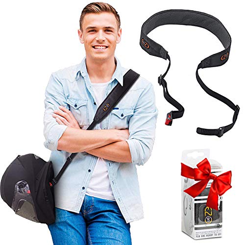 Motorcycle Helmet Carrier Strap HandsFree, Motorbike Accessory