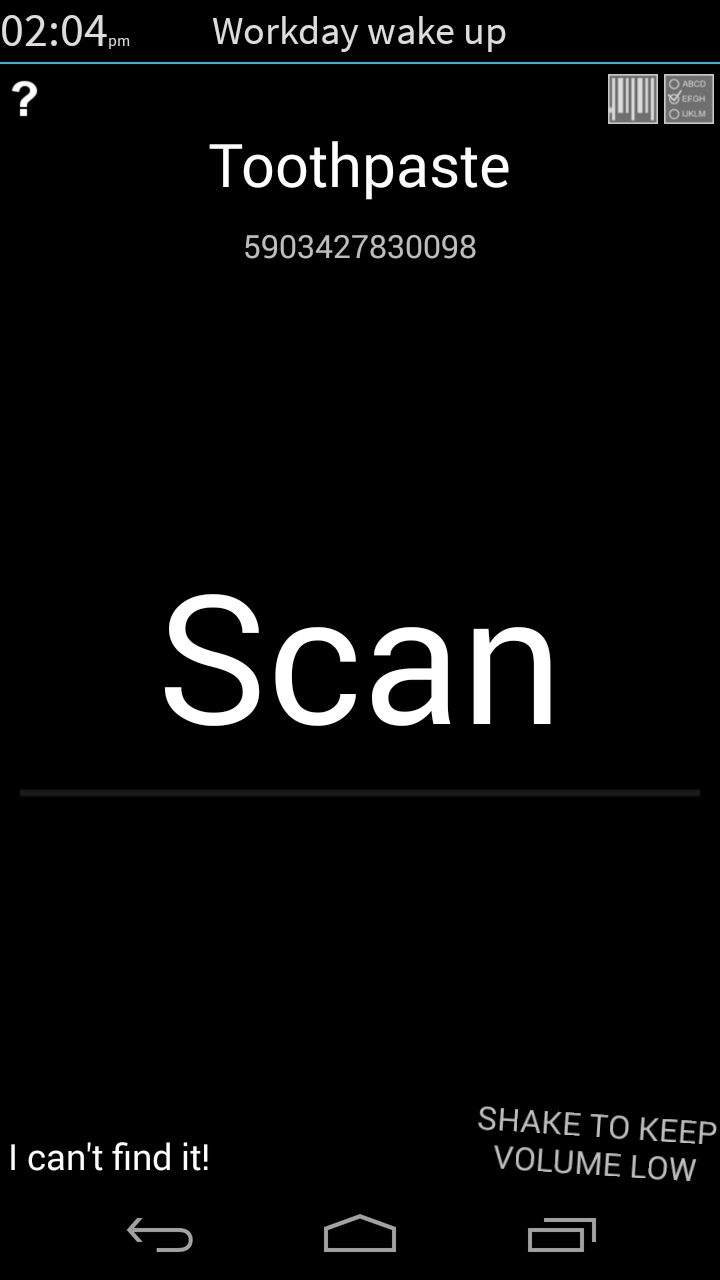 I Can't Wake Up! Alarm for Android