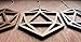 D20 Icosahedron Ornament Dungeons and Dragons Dice | Sacred Geometry