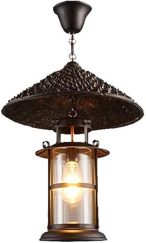 LEFJDNGB Industrie-Stil Metall Retro Kronleuchter, rustikale Esszimmer