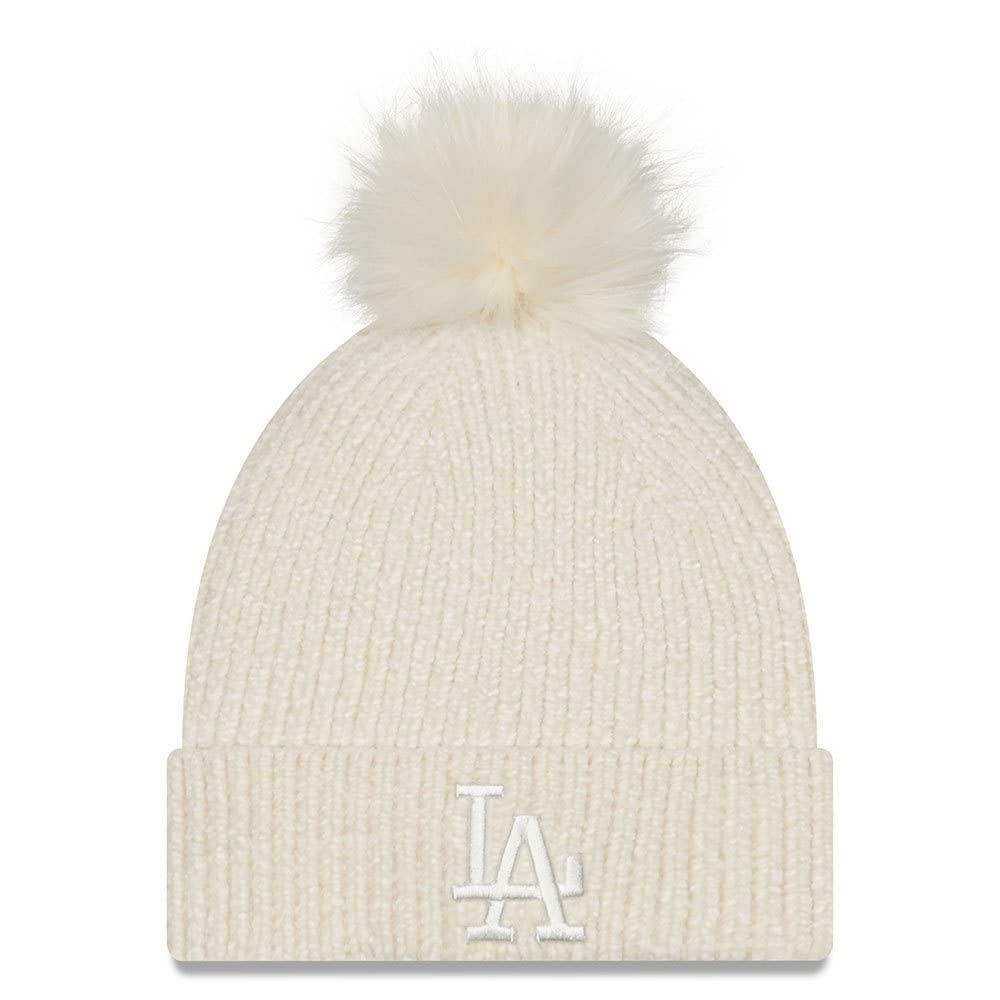 New Era Beanie Brand Model Bonnet ÉCru Femme Kulich