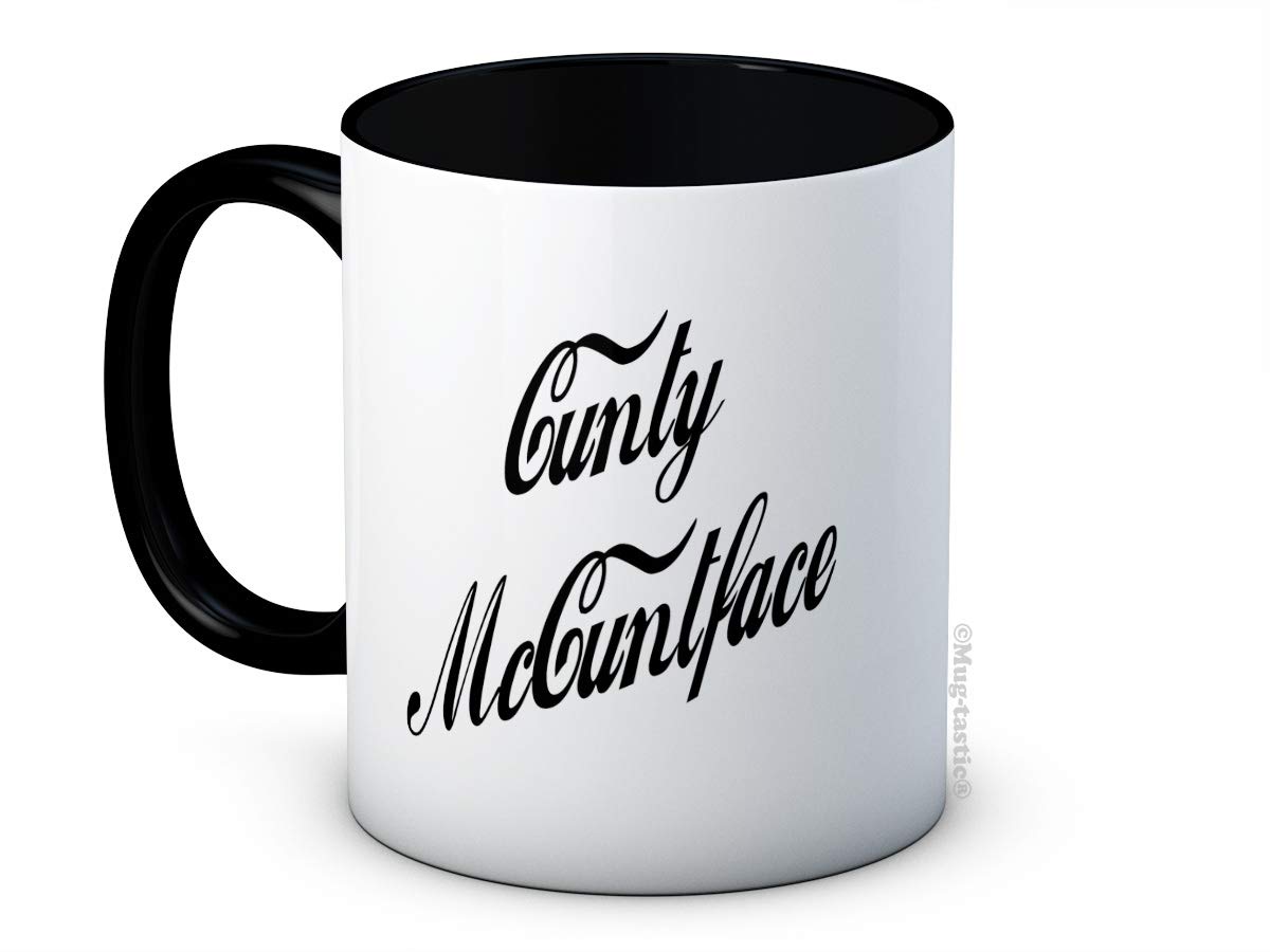 Cunty McCuntface - Rude Funny Ceramic Coffee Mug - Great Secret Santa Gift!