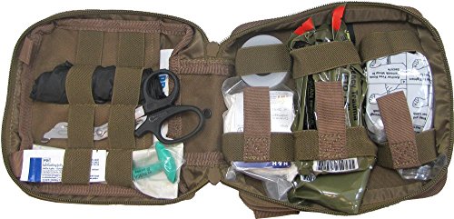 First Aid Kit By Renegade Survival for Camping and Hiking or Home and Workplace. It Is a Ifak Level #1 Drop Leg First Aid Kit for the Prepper Who Wants Tactical Gear for Trauma or to Use Case Case of a Natural Disaster or Outdoor Survival. Renegade Survival Wants You to Survive and Thrive.