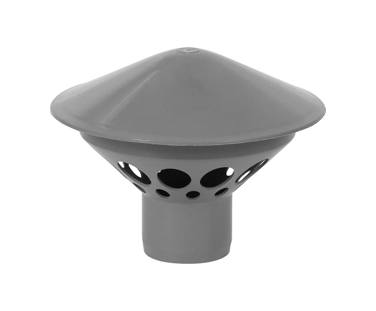 HT System | Ventilation Hood Grey DN 50