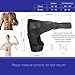 Shoulder Brace Support Kit |Copper Compression Pressure Pad, Light Breathable Neoprene, Wrist Brace + Carry Bag- Dislocated Rotator Cuff AC Joint Strains, Tear Recovery | Pain Prevention, Immobilizer