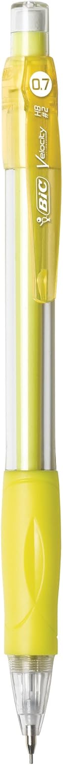 BIC Velocity Original Mechanical Pencil, Medium Point (0.7mm), 4-Count : Office Products