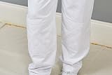 ProDec White Cotton Drill Painter's Trousers Work Pants Men Women 34 Waist 31 view 9