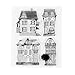 Buildings Transparent Clear Silicone Stamp/seal for DIY Scrapbooking/photo Album Decorative Clear Stamp Sheets