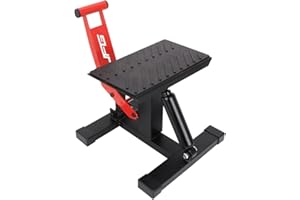 FAST PRO Motorcycle Jack Dirt Bike Stand Lift - Adjustable Hydraulic Lift Save Effort Hoist Table Height Lifting Stand