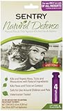 Sentry 4 Count Natural Defense Flea and Tick Squeeze-On for Cats