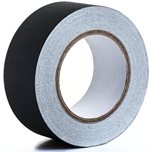 UPC 750958999962, S.S.B Real Premium Gaffer Tape - 2 Inch X 30 Yards (Black) - Synthetic Adhesive Layer - Special Treatment Layer - Matte Cloth Layer - Non Reflective and Easy To Tear Electrical Tape