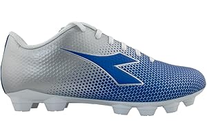 Diadora Cattura Youth Firm Ground Soccer Cleats, Little/Big Kid Sizing, Perfected for Natural and Artificial Playing Surfaces