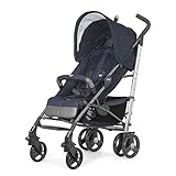 Chicco Lite Way2 - Silla de paseo ligera y compacta, 7,5 kg, color vaquero