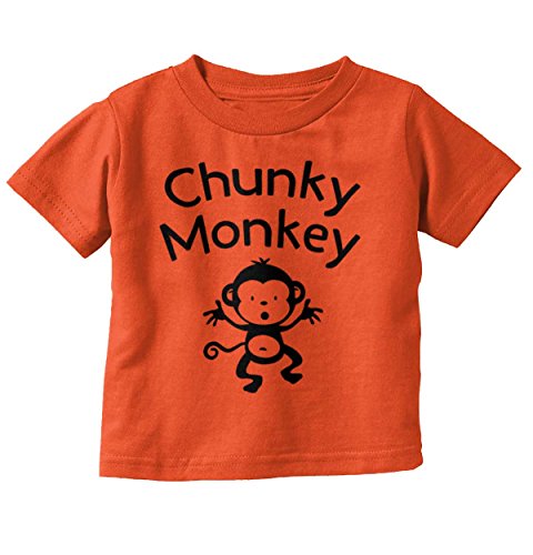 Chunky Monkey Funny Cute Infant Ironic Humor Parent Gift Baby Toddler Infant T