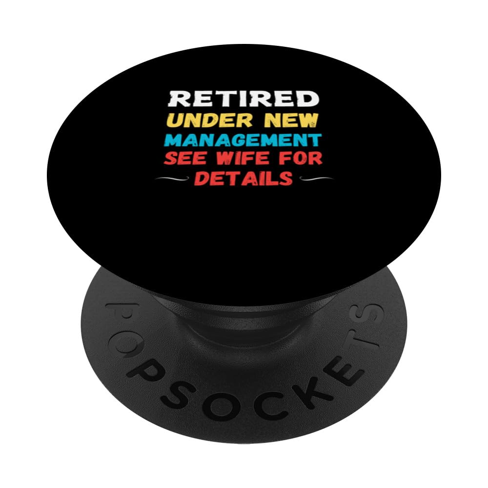 Funny Retirement Party Men's - Dad Humour PopSockets Swappable PopGrip