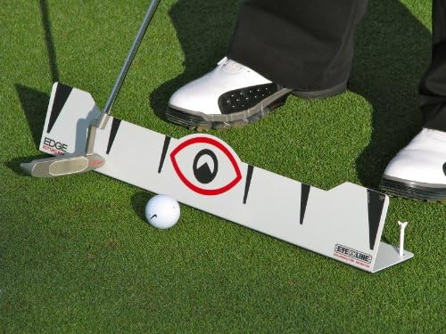 EyeLine Golf Edge Putting Plane Rail (70-degrees) , White