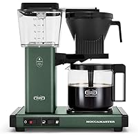 Technivorm Moccamaster 53923 KBGV Select Coffee Maker Juniper, 40 oz, 10 Cup, 1.25 L