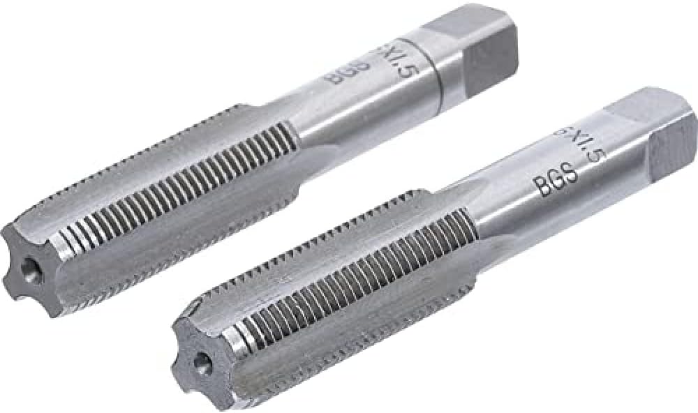 BGS 1900-M16X1.5-B Tap Set Starter and Plug 2 pcs M16 x 1.5