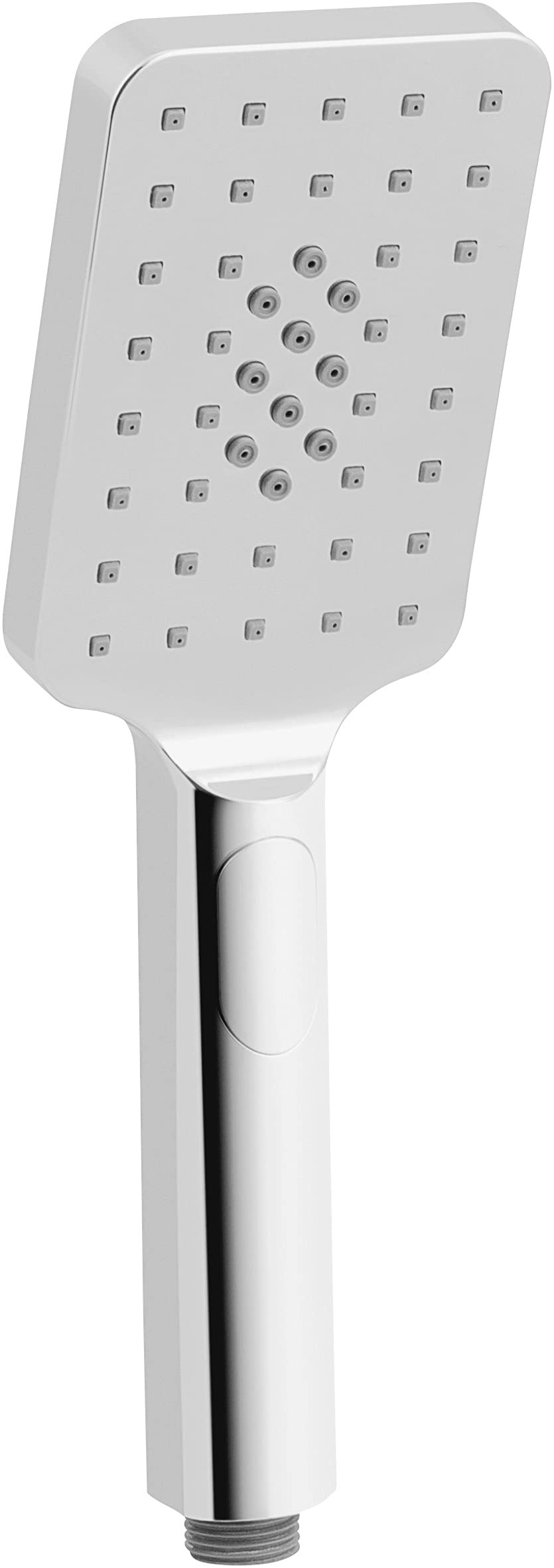 Cornat Filiz TECB3481 Hand Shower Head 80 x 120 mm Head Size Chrome-Plated 3 Jet Types: Normal & Massage Jet Anti-limescale and Water-Saving Insert Eco Shower Head for Shower and Bath