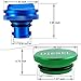 JDMCAR Replacement for dodge Ram Truck 1500 2500 3500 (2013-2018), Magnetic Diesel Fuel Cap & DEF Cap Combo Pack
