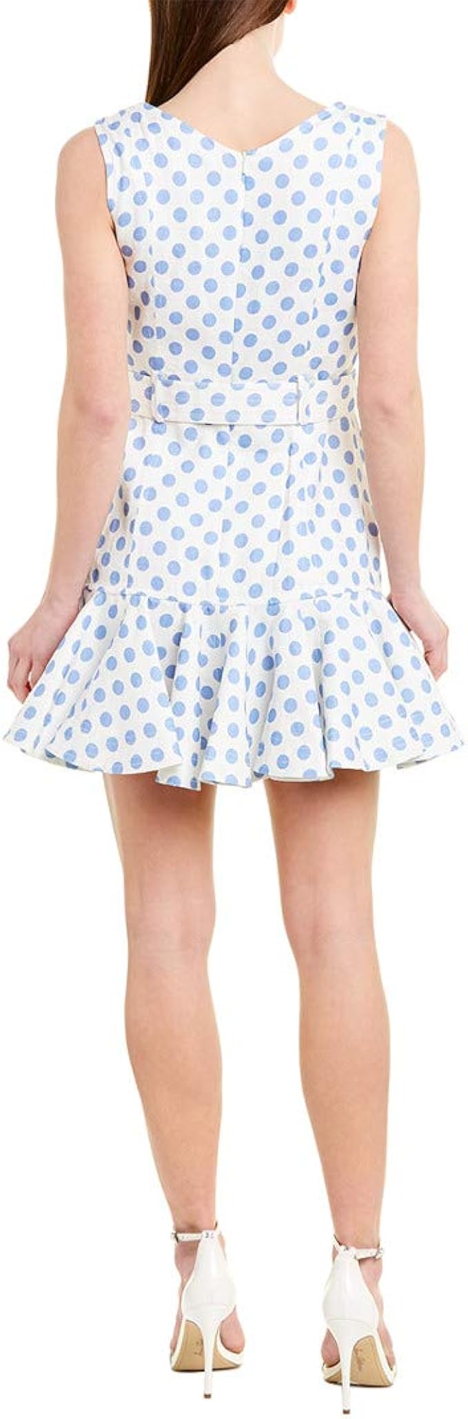 warehouse tulip frill dress