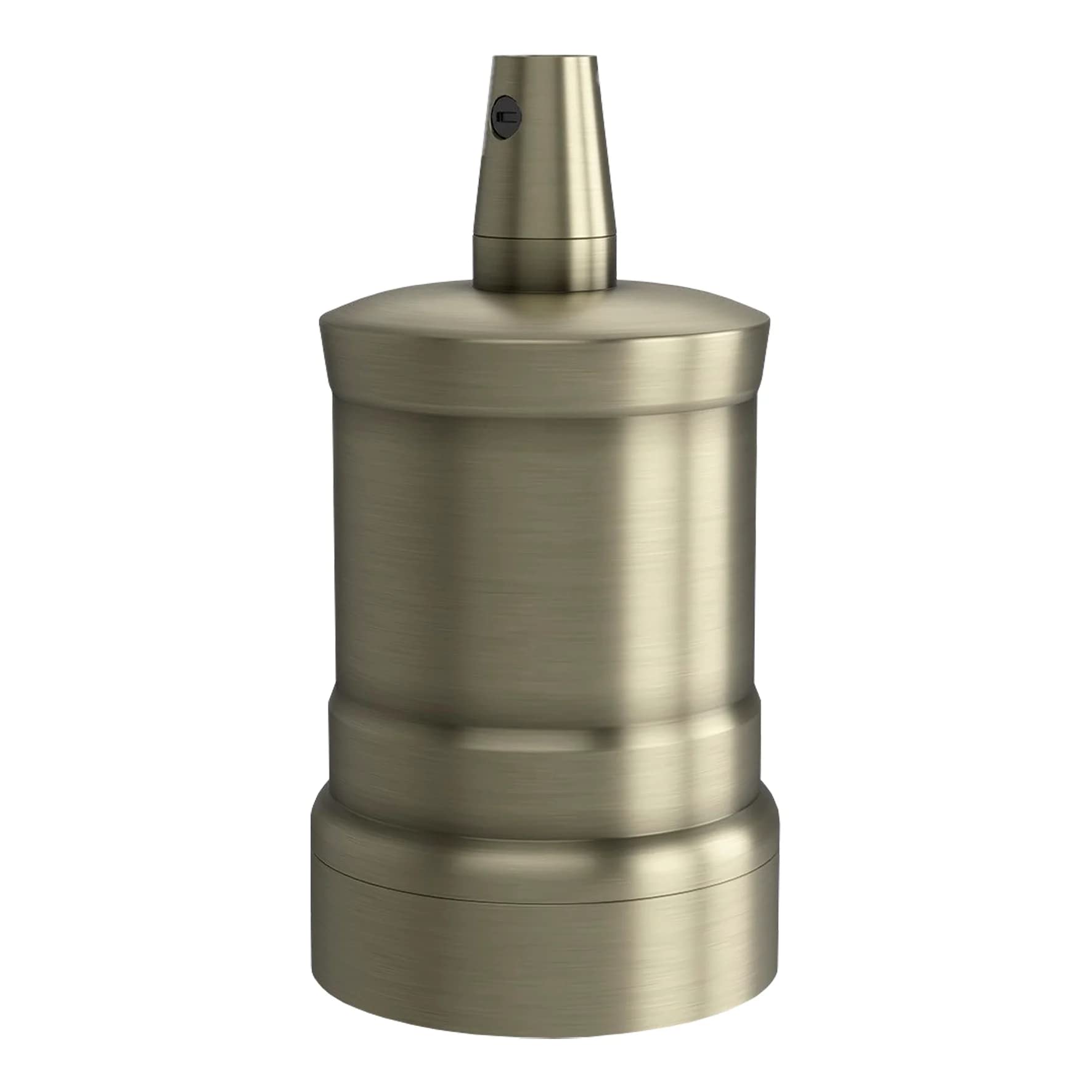 Calex 60W 250V E27 Aluminium Model Peak M-035 Lamp Holder 47mm Diameter Matt Bronze
