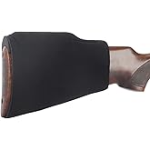 TOURBON Neoprene Adjustable Gun Stock Cheek Rest Pad Comb Raising Kit - Black
