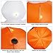 Halloween Inflatable Ghost in Pumpkin with Hat 4.5ft, Merryxgift Inflatable Halloween Blow up Decorations for Holiday Indoor Outdoor Yard Garden Lawn