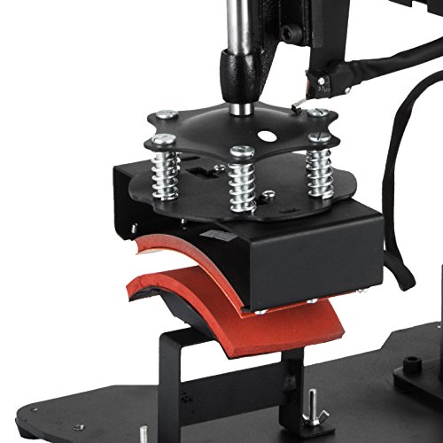 VEVOR Heat Press Machine 15x15Inch Combo Press Transfer Machine with Multifunctional Digital Cap Press Cup Press Plate Press 5IN1 T-Shirt Heat Press Machine (5IN1 Yellow)