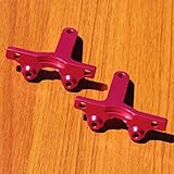 Hobbypower CNC Aluminum Front Bulkhead Cover set for 1/10 3Racing Sakura D4 AWD #SAK-D4810