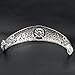 Royal Tiara with Real Austrian Crystals, Queen Mary's Bandeau Replica Tiara,Princess Meghan Wedding Bridal Diadem Jewelry