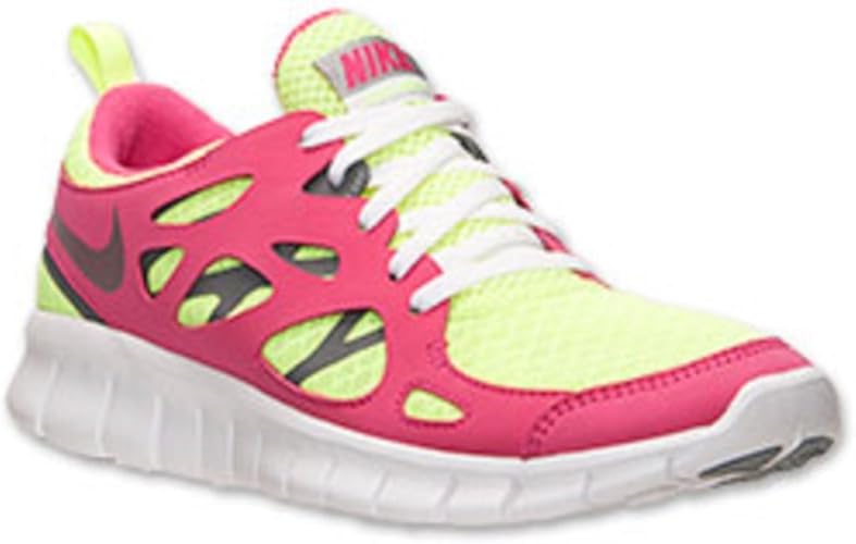 NIKE Authentic Free Run 2 Girls Shoes Multi Colors Size 6Y