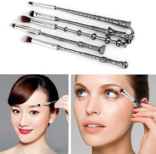 5pcs Magic Wand Makeup Brush Set Eye Eyeshadow Blending Brushes Cosmetic Makeup Tool Kit