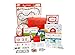 Teach My Kindergartener Learning Kit , Screen Free 4yrs+ School Readiness, All-In-One Learning Kit To Teach Spelling, Money, Telling The Time, Weather and The Calendar. Get Ready For Kindergarten. , Red