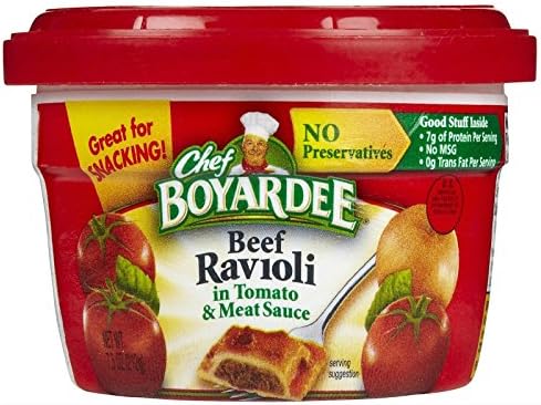 Mircowave Raviloi Chef Boyardee Microwave Ravioli Beef 7 5 Oz 12 Pk | Desertcart INDIA